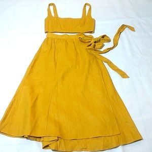 Reformation Palm Linen Two Piece